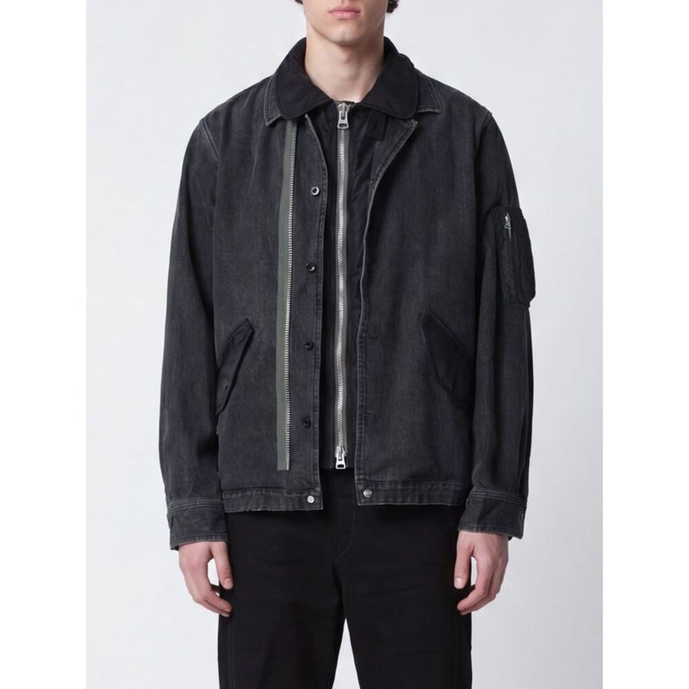 Sacai Jacket Men Black